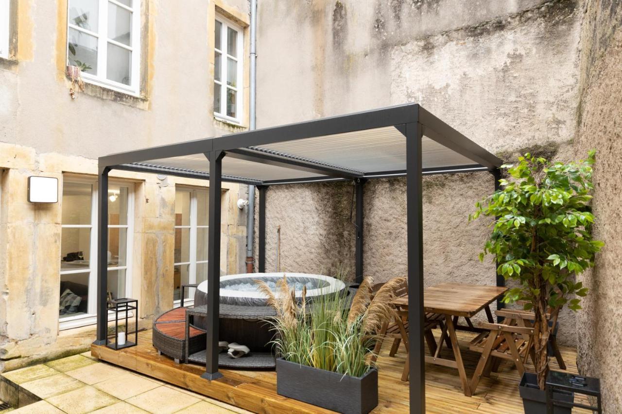 Spa, Terrasse Plein Centre Et Proche Gare Metz Eksteriør bilde